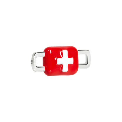 Swiss Flag Charm