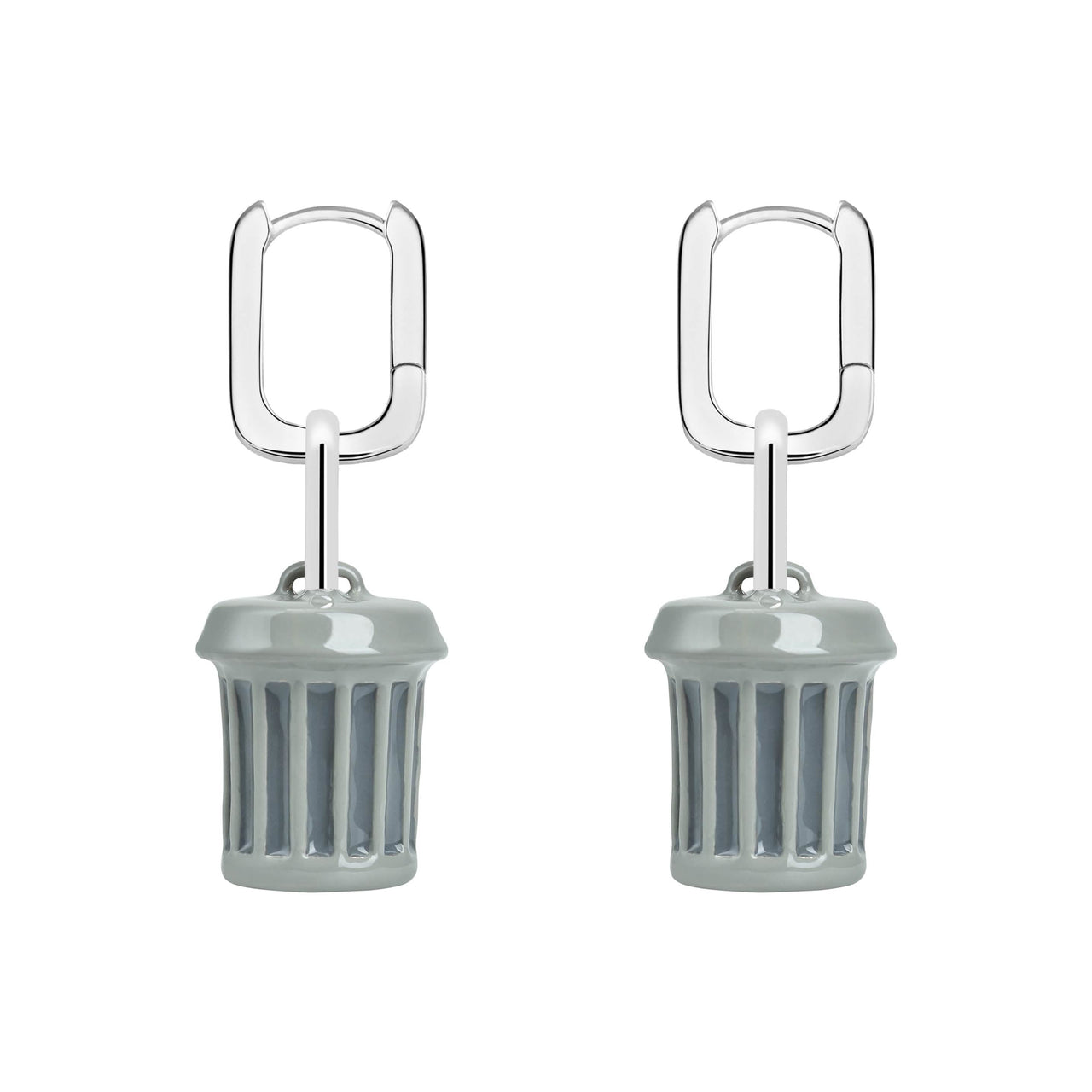 Poubelle Pendant Earrings
