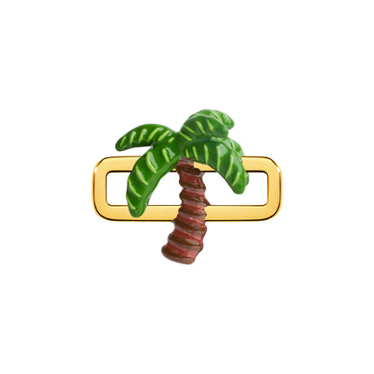 Palm Tree Charm (Gold)