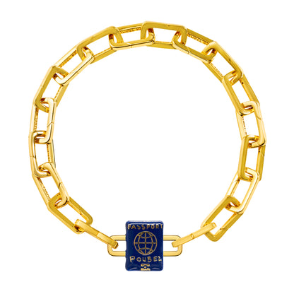 Passport Charm (Gold)