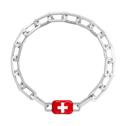 Swiss Flag Charm