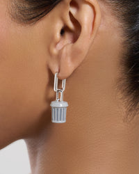 Poubelle Pendant Earrings