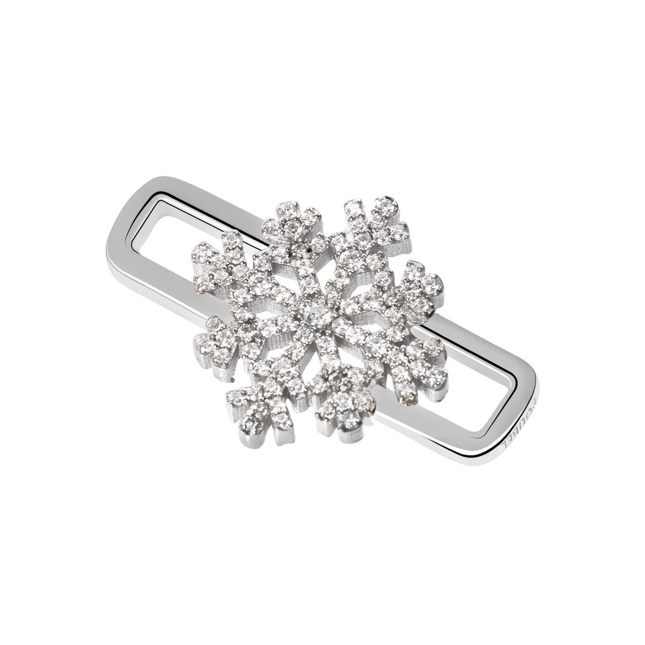 Snowflake Stoneset Charm