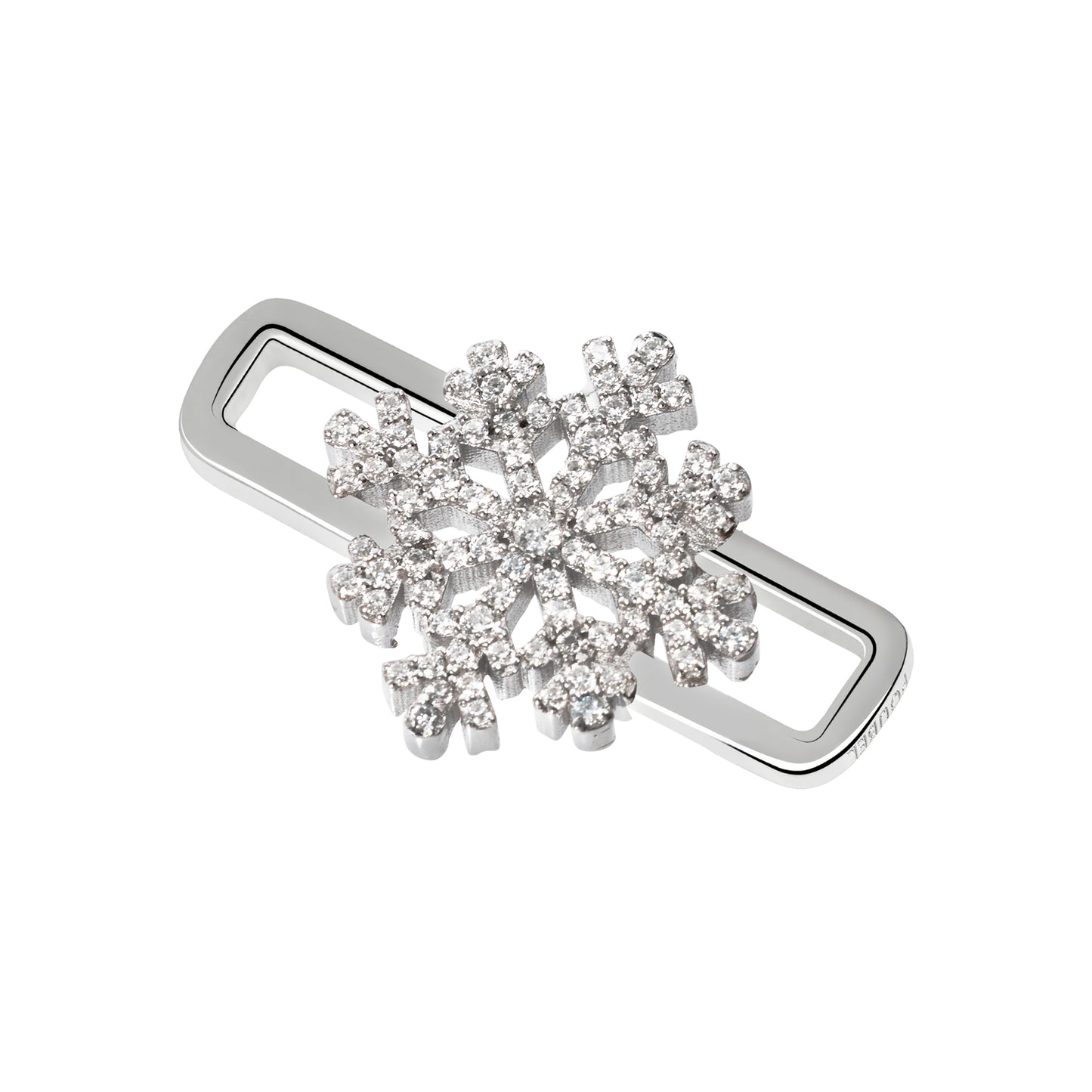 Snowflake Stoneset Charm