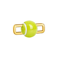 Tennis Ball Charm (Gold)