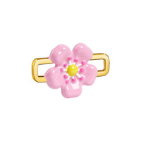 Fleur Rose Charm (Gold)