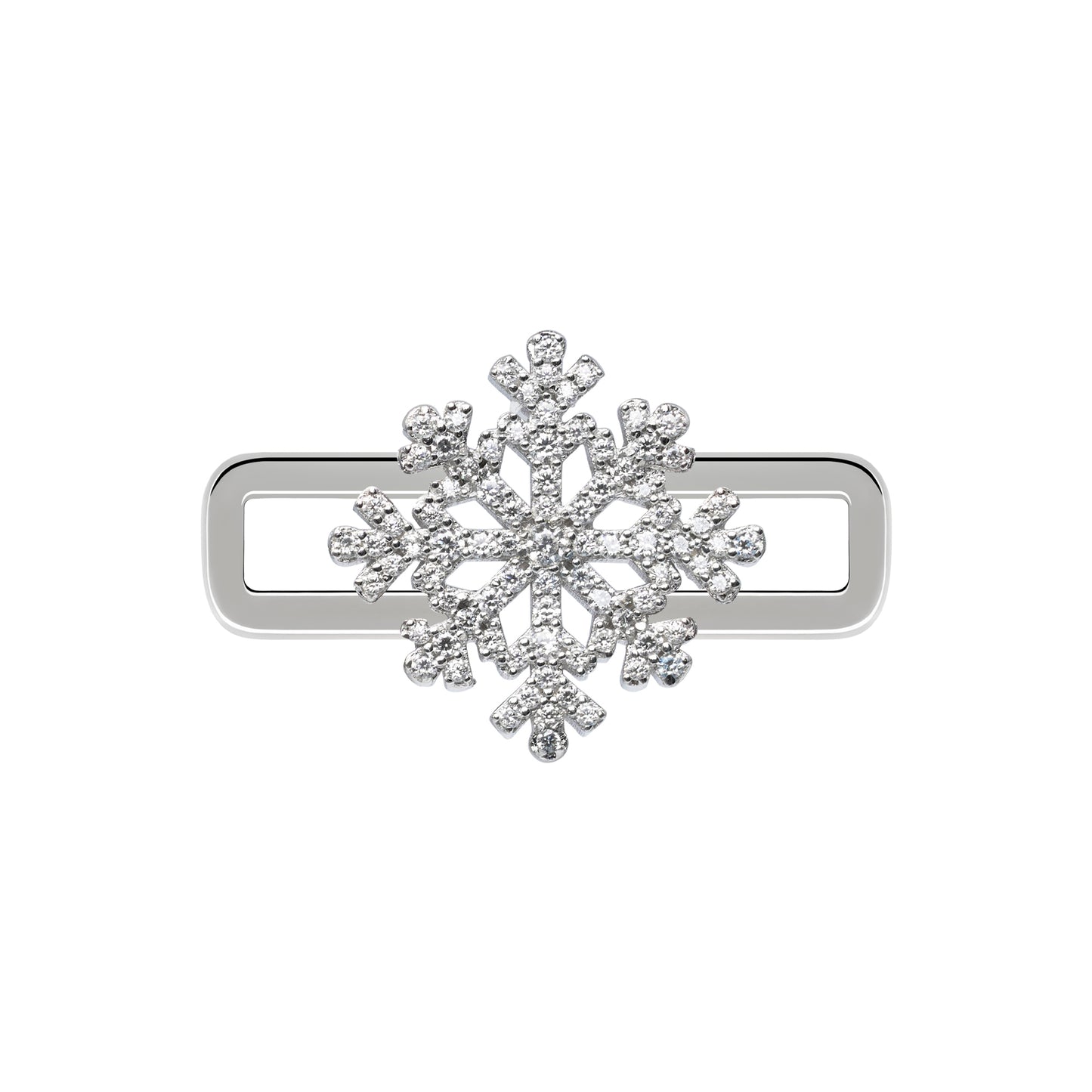 Snowflake Stoneset Charm
