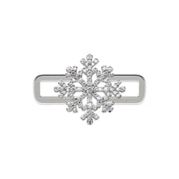 Snowflake Stoneset Charm