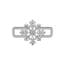 Snowflake Stoneset Charm