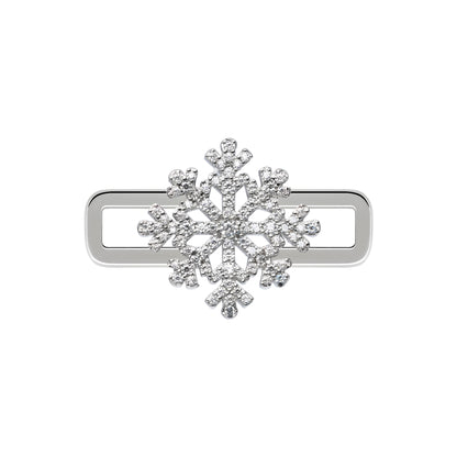 Snowflake Stoneset Charm