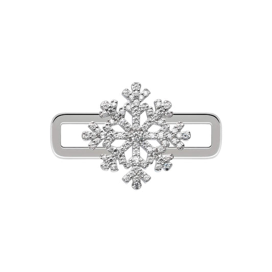 Snowflake Stoneset Charm