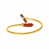 Cigar & Bateau Bangle (Gold)