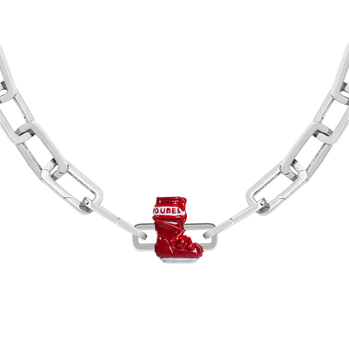 Snowboot Charm (Red)