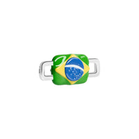 Brazil Flag Charm