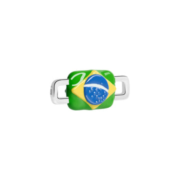 Brazil Flag Charm