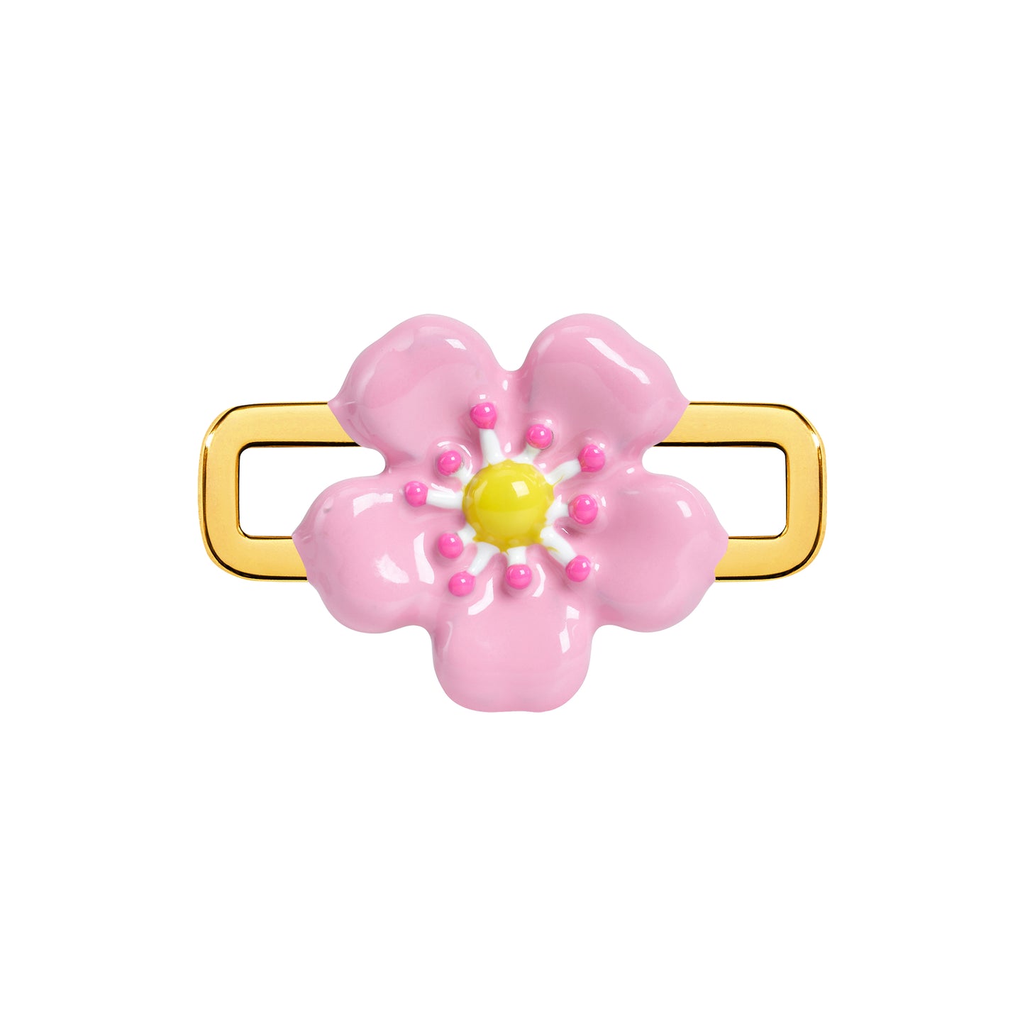 Fleur Rose Charm (Gold)