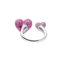 Love Stoneset Spacer Ring