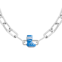 Snowboot Charm (Blue)