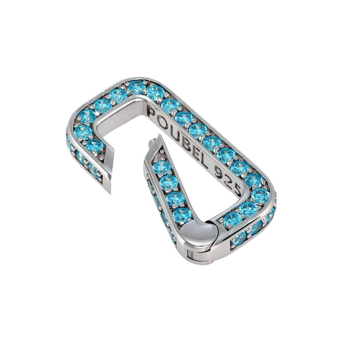Blue Set-of-Three Stoneset Links
