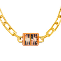 Backgammon Charm (Gold)
