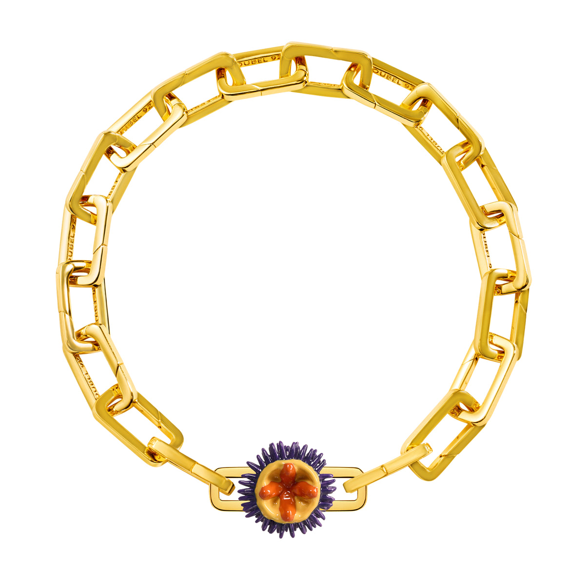 Sea Urchin Charm (Gold)