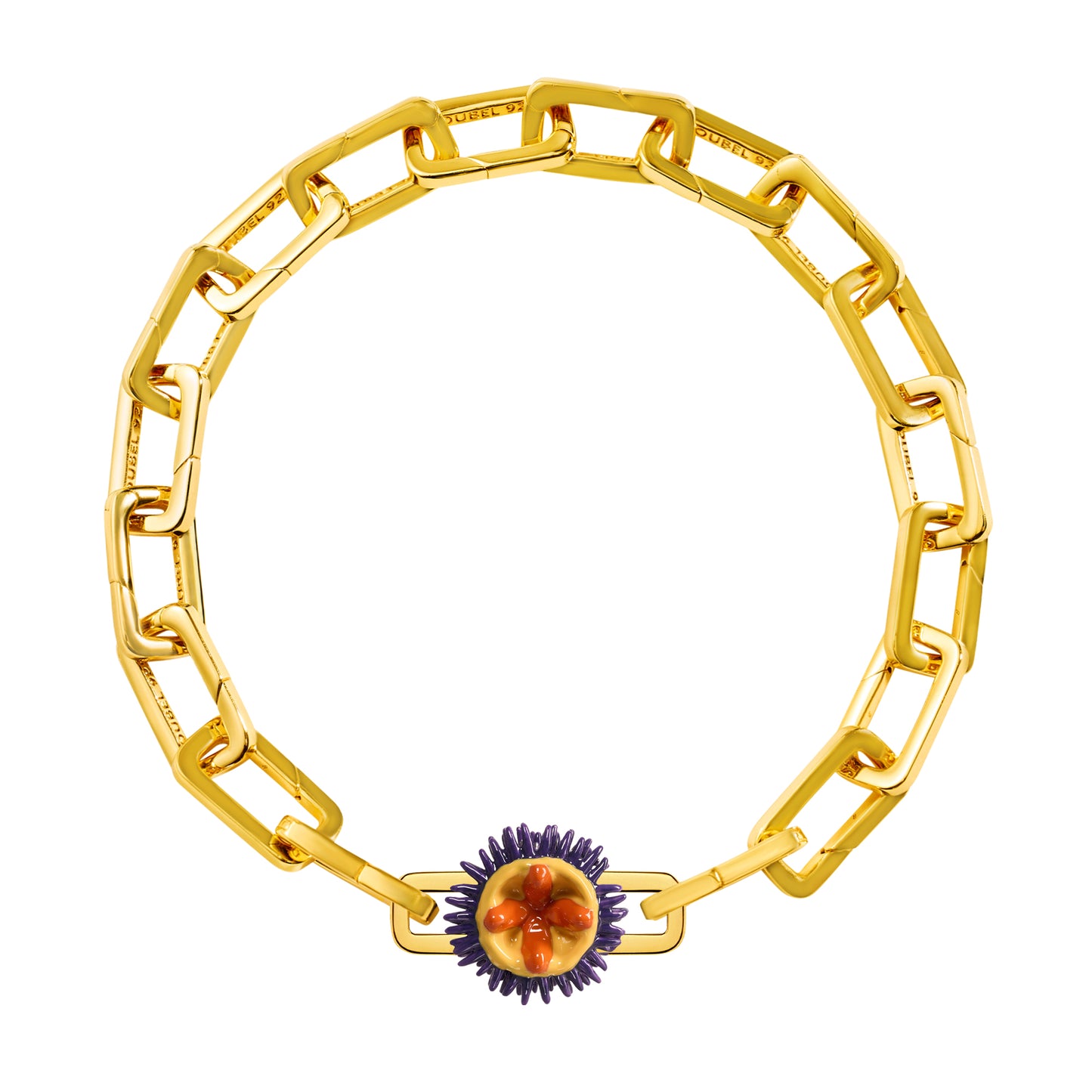 Sea Urchin Charm (Gold)