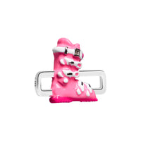 Pink Ski Boot Charm