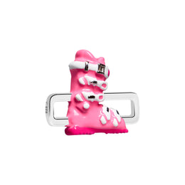 Pink Ski Boot Charm