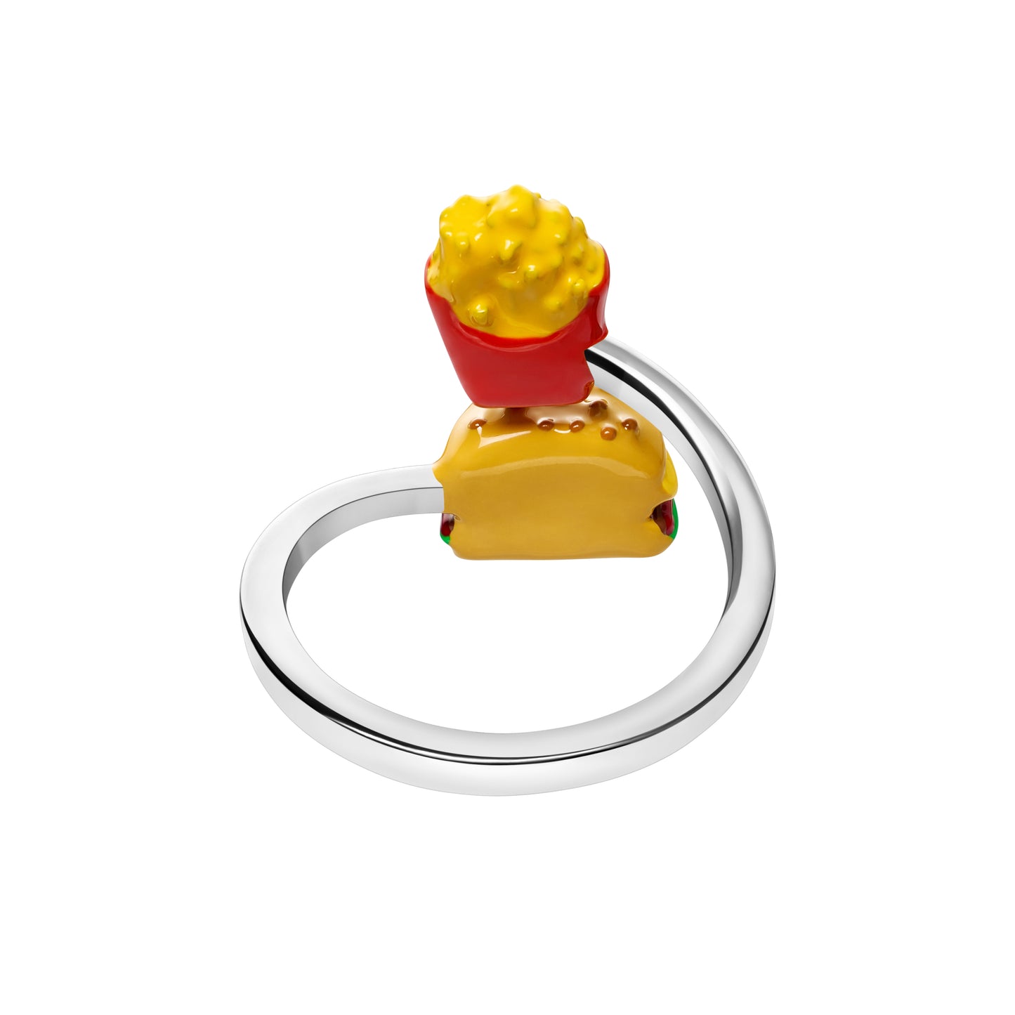 Burger & Fries Wrap Ring