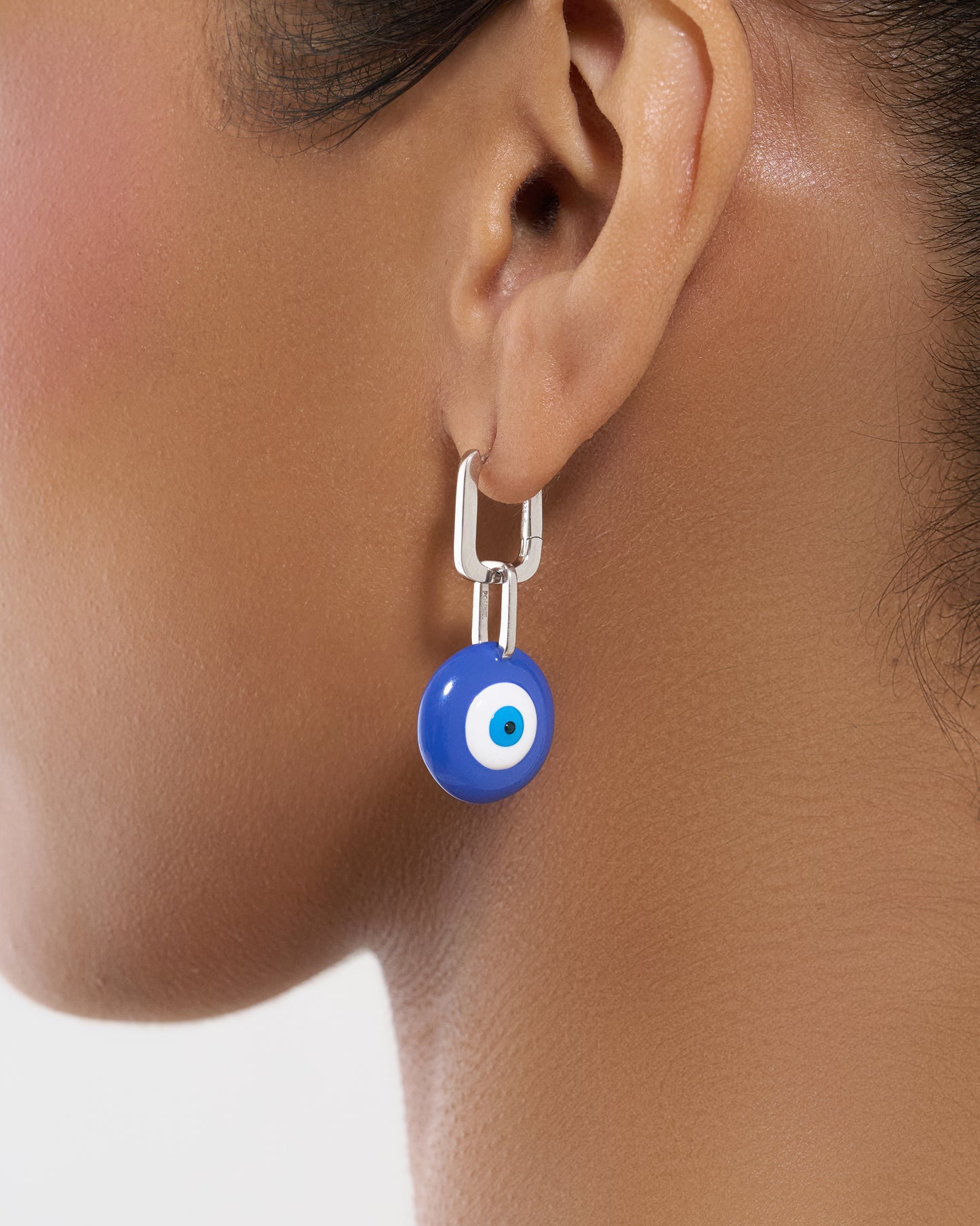 Evil Eye Pendant Earrings