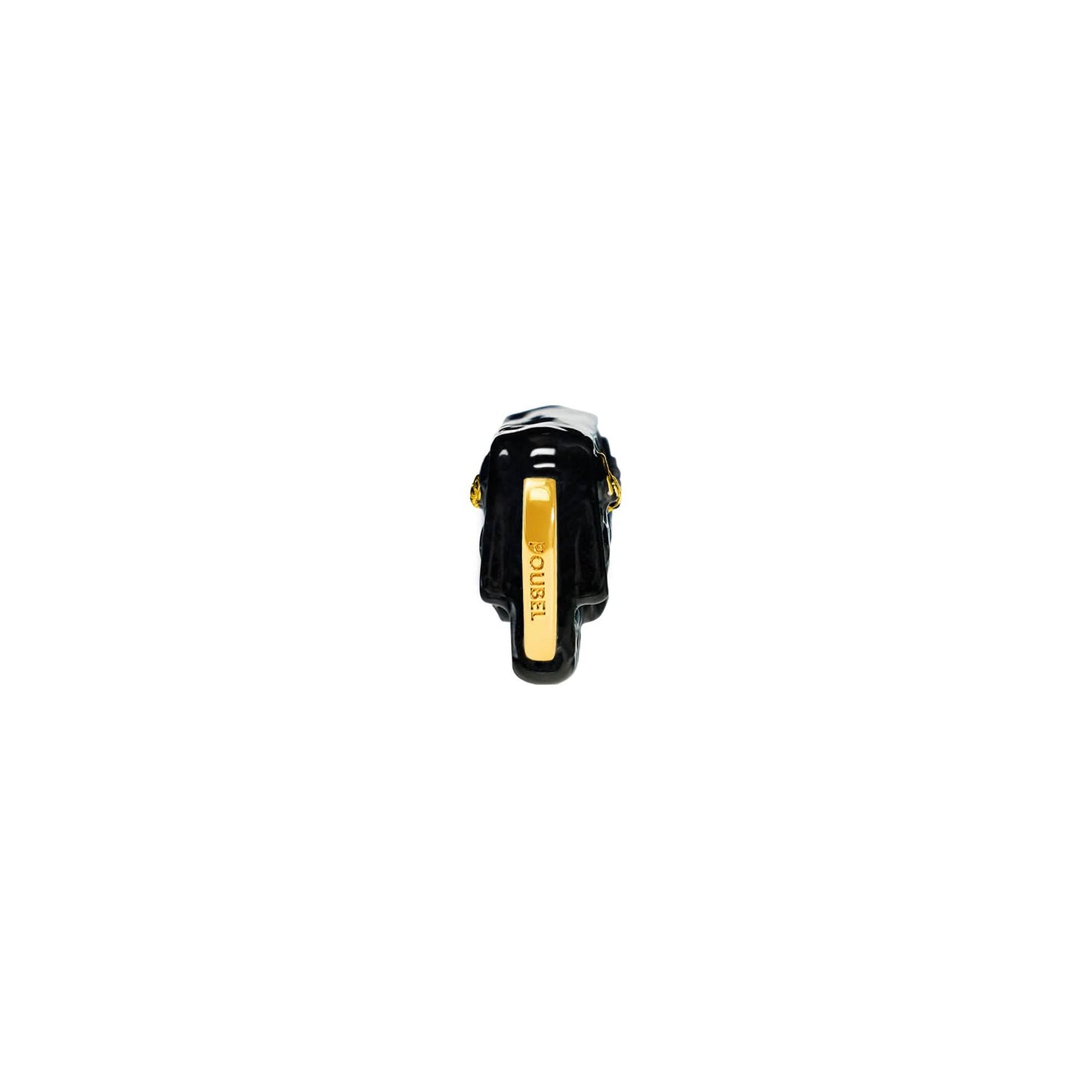 Quilted Bag Charm (Gold)