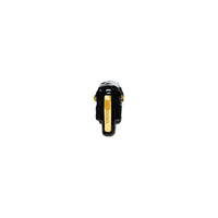 Quilted Bag Charm (Gold)