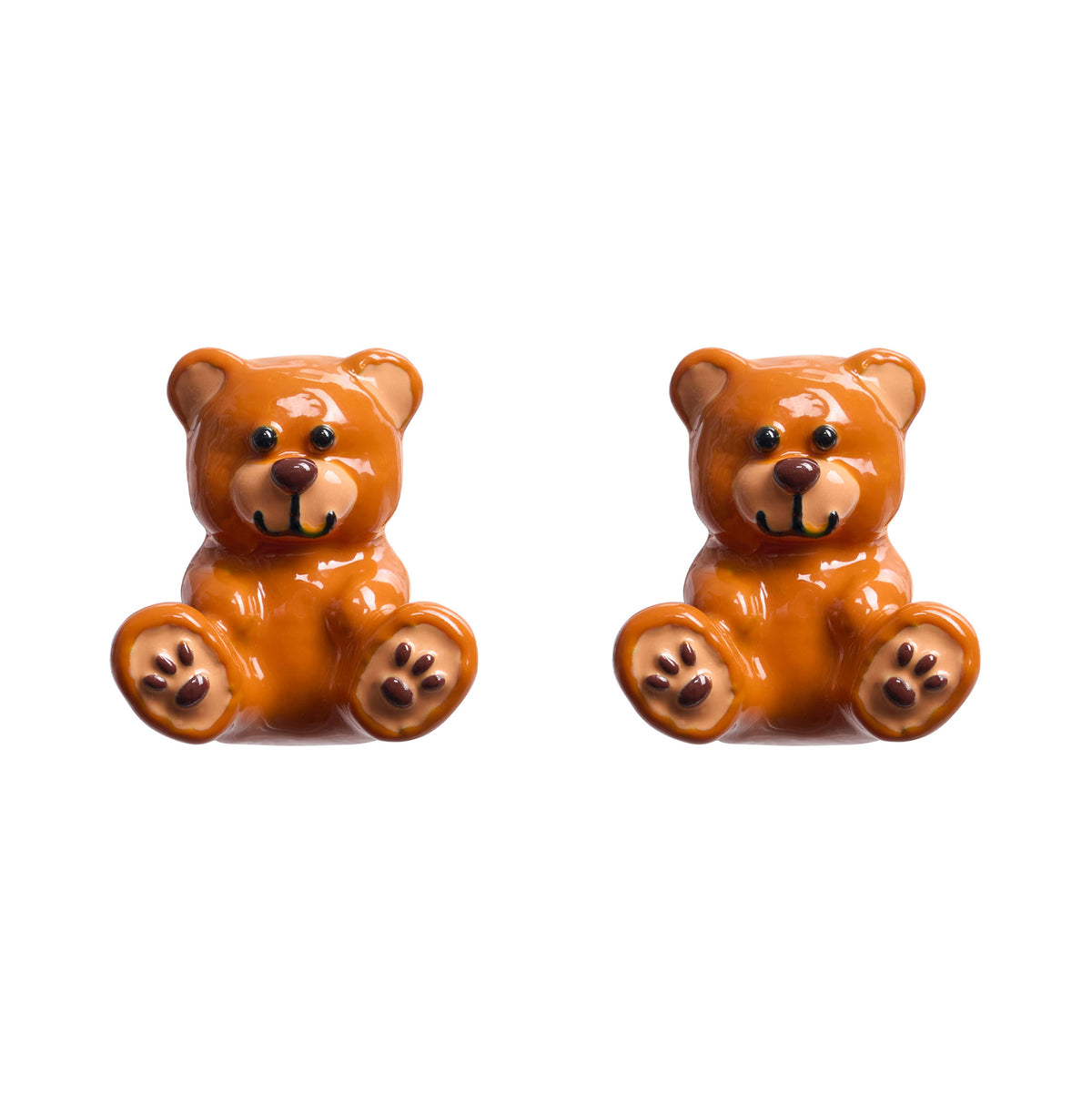 Teddy Bear Stud Earrings