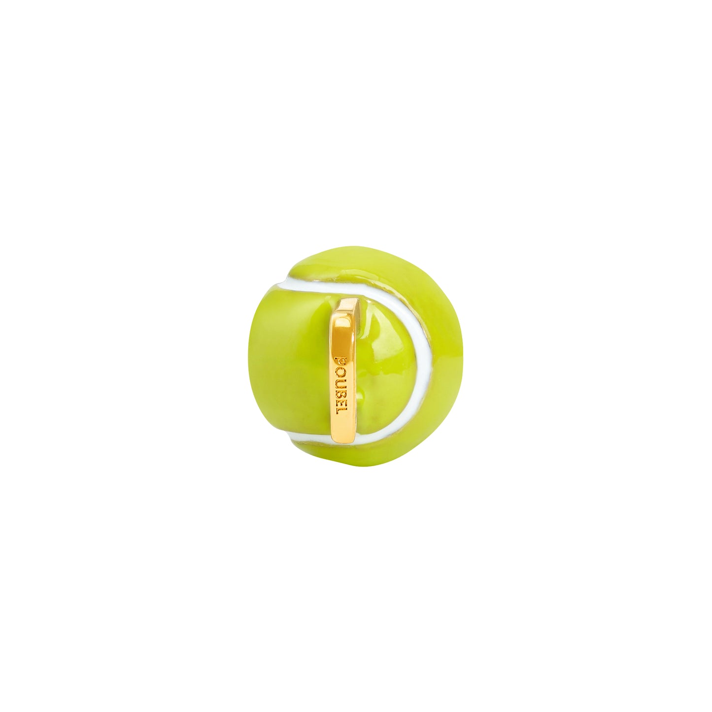 Tennis Ball Charm (Gold)