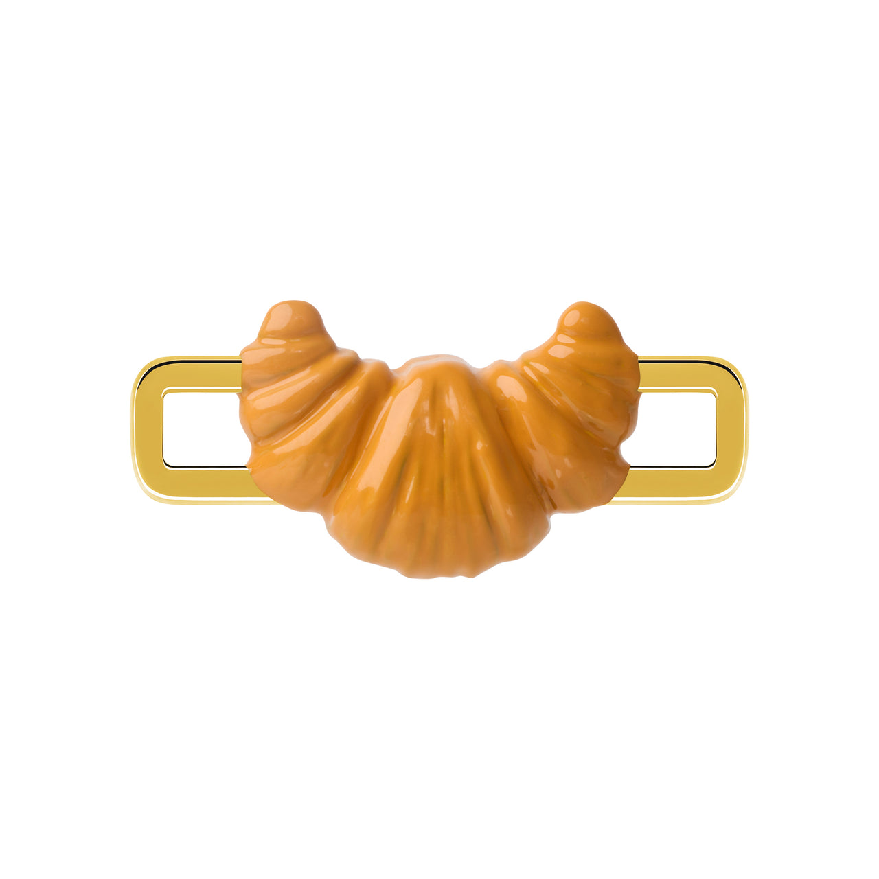 Croissant Charm (Gold)