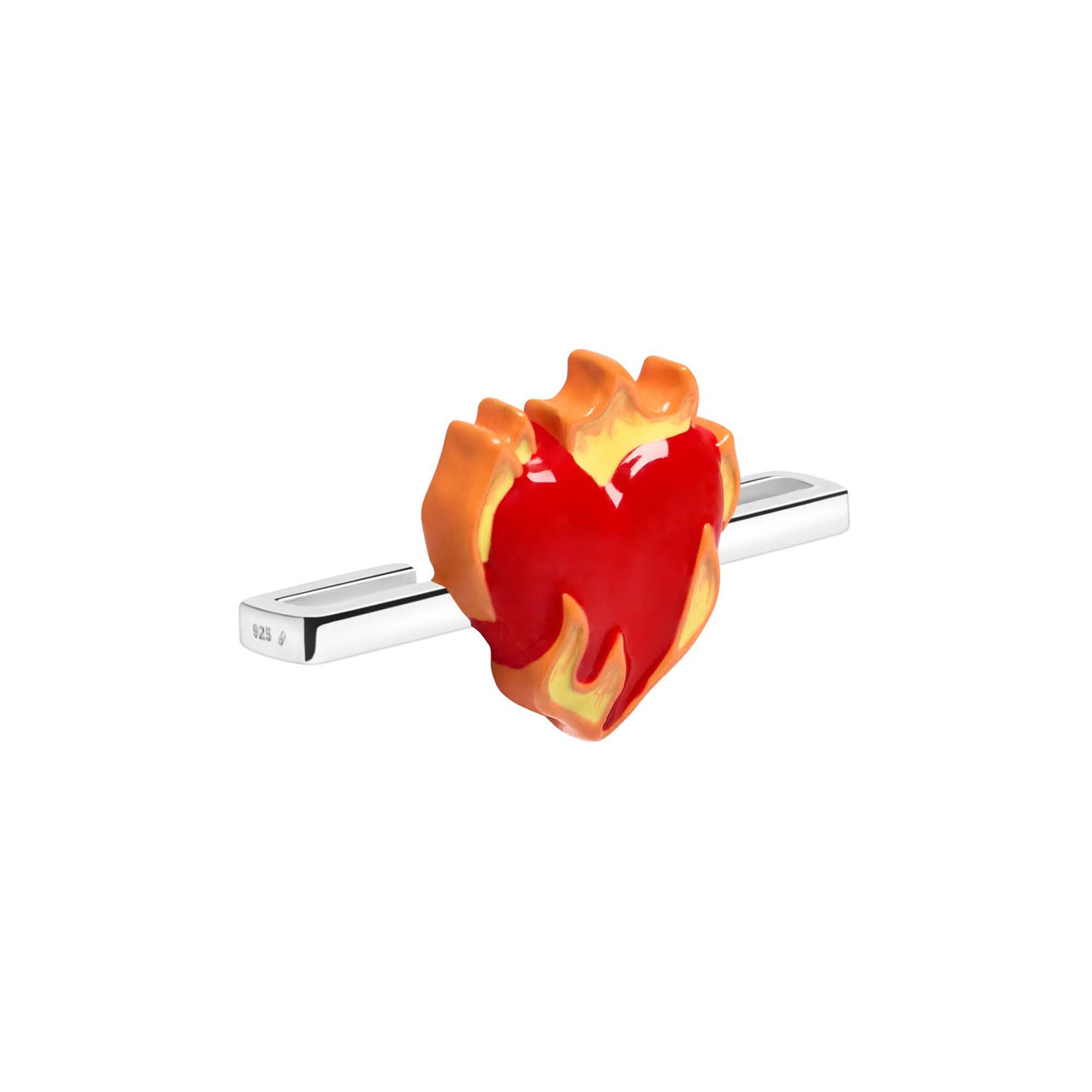Heart-On-Fire Whoop Charm