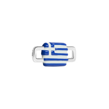 Greece Flag Charm