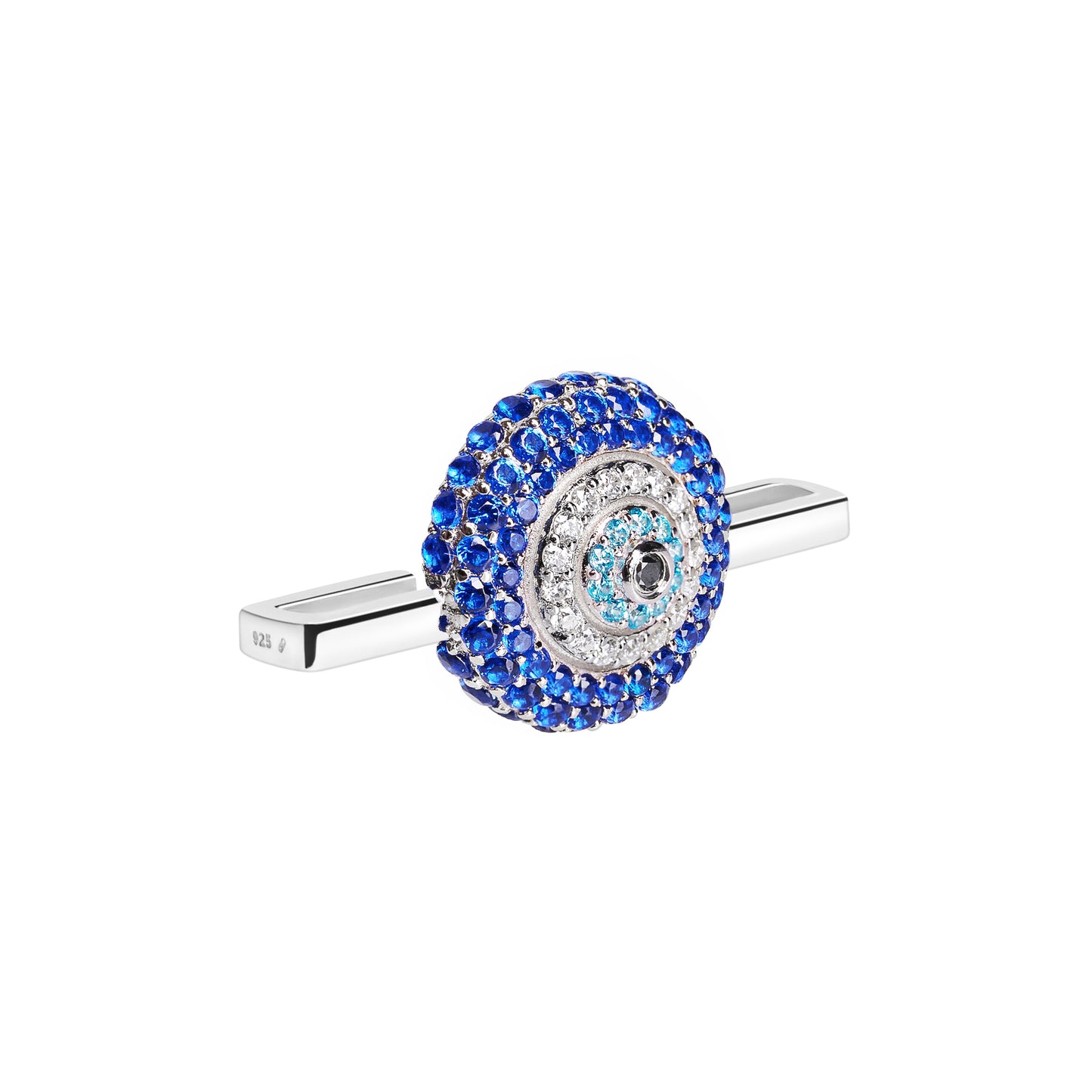 Evil Eye Stoneset Whoop Charm