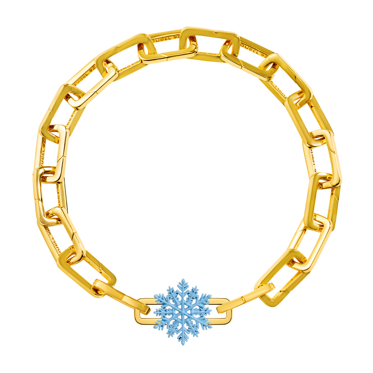 Snowflake Charm (Gold)