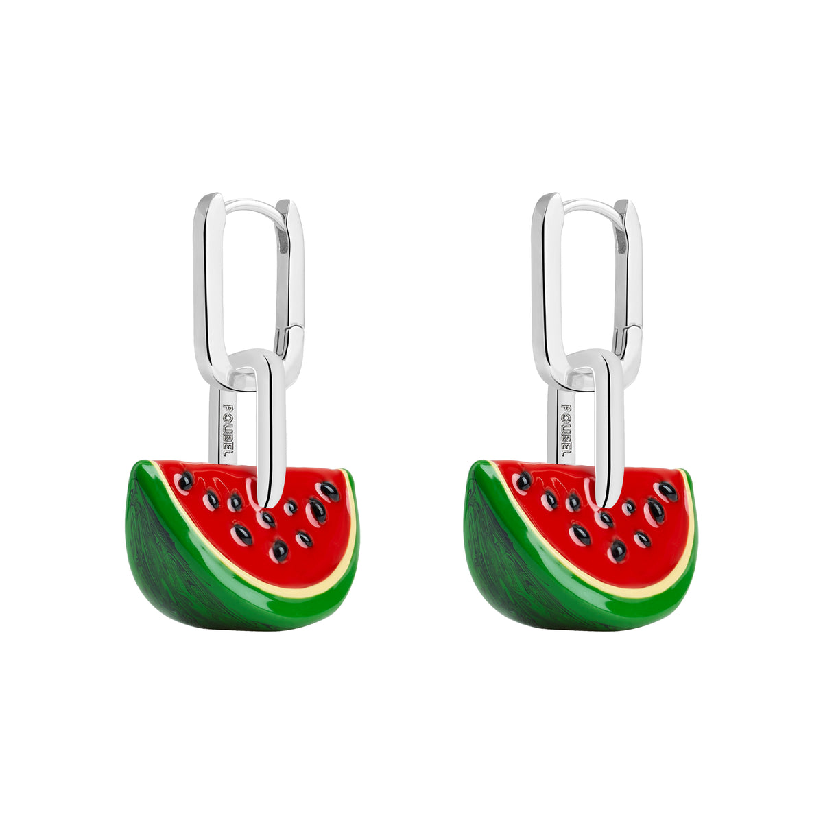 Watermelon Pendant Earrings