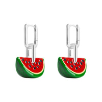 Watermelon Pendant Earrings